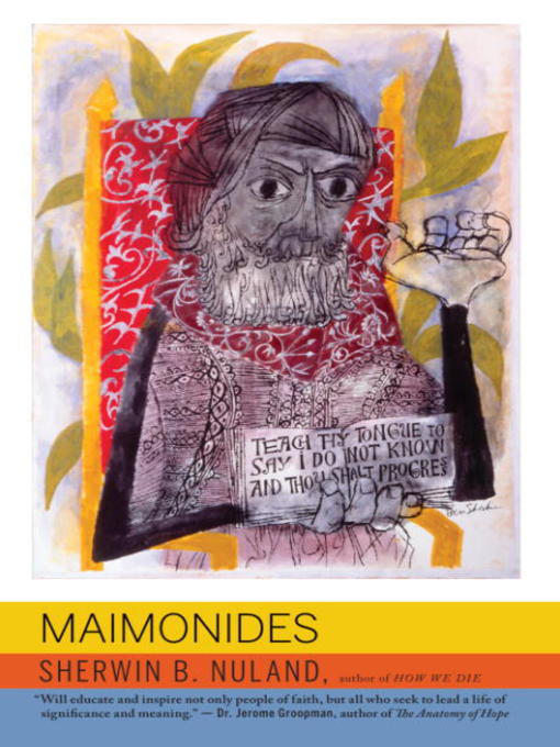 Cover image for Maimonides